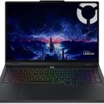 Lenovo Legion Pro 5 16IAX10 Gaming Laptop, 16" WQXGA OLED 165Hz Display, Intel Core Ultra 7 255HX, 32GB RAM, 1TB SSD, GeForce RTX 5060 8GB, English (UK) K/B, No OS, Eclipse Black | 83F3003QPS