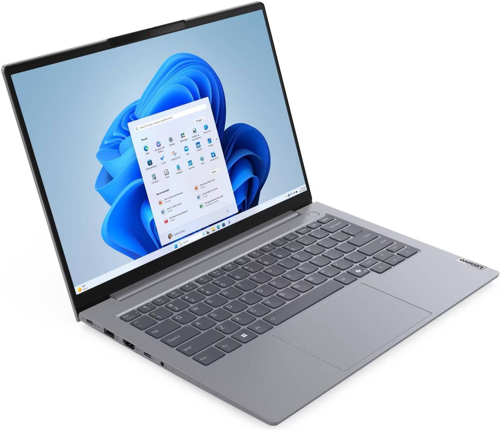 Lenovo ThinkBook 14 G7 IML Laptop, 14" WUXGA IPS Display, Intel Core Ultra 5 125U, 8GB RAM, 512GB SSD, Intel Graphics, English-Arabic Keyboard, No OS, Arctic Grey | 21MR000DAX