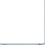 Apple MacBook Air (2025) Laptop, 15.3" Liquid Retina Display, Apple M4 Chip with 10-core CPU, 10-core GPU, 16-core Neural Engine, 16GB RAM, 512GB SSD, English Keyboard, Sky Blue | MC7C4