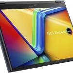 ASUS Vivobook S 14 Flip 2-in-1 Laptop, 14.0" WUXGA Touch Display, AMD Ryzen 5 7430U, 8GB DDR4 RAM, 512GB SSD, AMD Redeon Graphics, Backlit ENG-ARB K/B, Stylus Pen, Win 11, Quiet Blue | TN3402YA-LZ327W