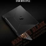 ASUS TUF Gaming A15 FA506NCG Laptop, 15.6" FHD IPS 144Hz Display, AMD Ryzen 7 7445HS, 16GB RAM, 512GB SSD, GeForce RTX 3050 4GB GPU, English-Arabic K/B, Win11, Graphics Black | 90NR0JF7-M00H60
