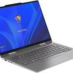 Lenovo ThinkPad X1 2-in-1 Gen 9 Laptop, 14" WUXGA IPS Touch Display, Intel Core Ultra 7-155U, 16GB RAM, 1TB SSD, Integrated Intel Graphics, ENG-ARB Backlit K/B, Win 11 Pro, Grey | 21KE0056GR