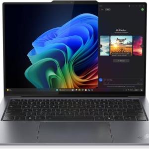 Lenovo ThinkPad X9-14 Gen 1 Aura Edition Laptop, 14" 2.8K OLED Touch Display, Intel Core Ultra 7, 32GB RAM, 512GB SSD, Intel Arc Graphics, English Backlit Keyboard, Windows 11 Pro, Gray | 21QA008NUS