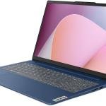 Lenovo IdeaPad Slim 3 15AMN8 Laptop, 15.6" FHD TN Display, AMD Ryzen 5 40, 8GB RAM, 512GB SSD, AMD Radeon 610M Graphics, English Non-Backlit Keyboard, No OS, Abyss Blue | 82XQ01BJRM