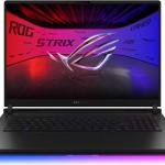 ASUS ROG Strix SCAR 18 G835LXG Gaming Laptop, 18" 4K WQUXGA 240Hz Display, Intel Core Ultra 9 290HX Plus, 64GB RAM, 2TB SSD, RTX 5090 24GB GPU, English-Arabic K/B, Win11, Off Black | 90NR0LF1-M00RP0