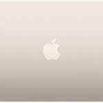 Apple MacBook Air 2022 Laptop, 13.6" Liquid Retina Display, M2 Chip 8-Core CPU, 10-Core GPU, 8GB RAM, 512GB SSD, 1080p FaceTime HD Camera, ENG-ARAB Keyboard, MacOS, Starlight | MLY23 AB/A