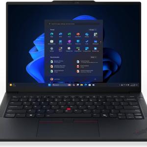 Lenovo ThinkPad E14 Gen 7 Copilot+ Laptop, 14" WUXGA IPS 60Hz Display, Intel Core Ultra 7 256V, 16GB RAM, 512GB SSD, Intel Arc Graphics 140V, English/Arabic Keyboard, No OS, Black | 21U20063GR