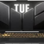 ASUS TUF Gaming F16 FX607VU Laptop, 16" WUXGA IPS 144Hz Display, Intel Core 5 210H, 8GB RAM, 512GB SSD, GeForce RTX 4050 6GB GPU, English Keyboard, Win11, Mecha Gray | 90NR0N06-M00A30