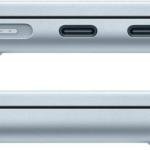 Apple MacBook Air (2025) Laptop, 15.3" Liquid Retina Display, Apple M4 Chip with 10-core CPU, 10-core GPU, 16-core Neural Engine, 16GB RAM, 512GB SSD, English Keyboard, Sky Blue | MC7C4