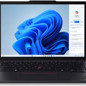 Lenovo ThinkPad T14 Gen 5 Laptop, 14" WUXGA IPS Display, Intel Core Ultra 7 155U, 16GB RAM, 512GB SSD, Integrated Intel Graphics, Backlit ENG-ARB Keyboard, Windows 11 Pro, Black | 21ML000AGR
