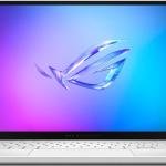 ASUS ROG Zephyrus G14 GA403 Gaming Laptop, 14" OLED Display, AMD Ryzen AI 9 HX 370, 32GB RAM, 2TB SSD, GeForce RTX 5080 16GB GPU, English Keyboard, Win 11, Platinum White | GA403WW-G14.R95080