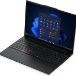 Lenovo ThinkPad E16 Gen 3 Laptop, 16" WUXGA IPS 60Hz Display, Intel Core Ultra 5 226V, 16GB RAM, 512GB SSD, Intel Arc Graphics 130V, English-Arabic K/B, Windows 11 Pro, Black | 22AY000SGR