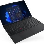 Lenovo ThinkPad E16 Gen 3 Laptop, 16" WUXGA IPS 60Hz Display, Intel Core Ultra 7 256V, 16GB RAM, 512GB SSD, Intel Arc Graphics 140V, English (EU) K/B, No OS, Black | 22AY0016GQ