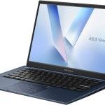 ASUS Vivobook 14 (2023) X1404VA Laptop, 14" FHD IPS 60Hz Display, Intel Core i5-1334U Processor, 12GB RAM, 256GB SSD, Intel UHD Graphics, English KB, Win11, Intl. Version, Quiet Blue | X1404VA-I512256