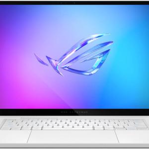 ASUS ROG Zephyrus G16 GU605 Gaming Laptop, 16" 2.5K OLED 240Hz Display, Intel Core Ultra 9 285H, 64GB RAM, 1TB SSD, GeForce RTX 5070 Ti 12GB, English-Arabic KB, Win11, Platinum White | 90NR0LZ6-M00BD0