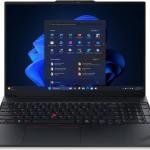 Lenovo ThinkPad E16 Gen 3 Laptop, 16" WUXGA IPS 60Hz Display, Intel Core Ultra 7 255H, 16GB RAM, 512GB SSD, Intel Arc 140T GPU, Backlit English-Arabic K/B, Windows 11 Pro, Black | 21SR005HGR