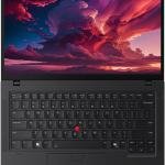 Lenovo ThinkPad E14 Gen 4 Laptop, 14" WUXGA IPS Display, AMD Ryzen 7 PRO 8840HS, 16GB RAM, 512GB SSD, AMD Radeon 780M Graphics, ENG-ARB Backlit Keyboard, Windows 11 Pro, Black | 21ME0004GR