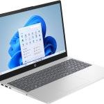 HP 15-fd0250wm Laptop, 15.6" FHD Display, Intel Core i5-1334U Processor, 8GB RAM, 512GB SSD, Intel Iris Xe Graphics, English Keyboard, Windows 11 Home, Natural Silver | BY0S6UA