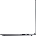 Lenovo IdeaPad Slim 3 15IRU8 Laptop, 15.6" FHD IPS Display, Intel Core i3-1315U, 8GB RAM, 256GB SSD, Intel UHD Graphics, Non-Backlit English (UK) Keyboard, No OS, Arctic Grey | 82X700DBUE