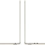 Apple MacBook Air Laptop, 15.3" Liquid Retina Display, M5 Chip, 10-Core CPU, 10-Core GPU, 16 Core Neural Engine, 16GB RAM, 512GB SSD, MacOS, English Keyboard, Starlight | MDVD4