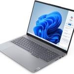Lenovo ThinkBook 16 G7 IML Laptop, 16" WUXGA IPS 60Hz Display, Intel Core Ultra 7 155H, 16GB RAM, 512GB SSD, Intel Arc Graphics, English (EU) Keyboard, No OS, Arctic Grey | 21MS003GGQ