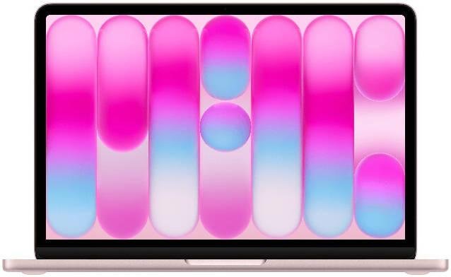 Apple MacBook Neo Laptop, 13" Liquid Retina Display, A18 Pro Chip, 6-Core CPU, 5-Core GPU, 16-Core Neural Engine, 8GB RAM, 512GB SSD, MacOS, English Keyboard with Touch ID, Blush | MHFJ4