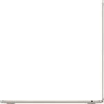 Apple MacBook Air (2025) Laptop, 15.3" Liquid Retina Display, Apple M4 Chip with 10-core CPU, 10-core GPU, 16-core Neural Engine, 16GB RAM, 512GB SSD, English Keyboard, Starlight | MW1K3