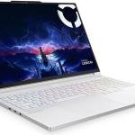 Lenovo Legion 7 16IAX10 Gaming Laptop, 16" WQXGA OLED 240Hz Display, Intel Core Ultra 7 255HX, 32GB RAM, 2TB SSD, GeForce RTX 5060 8GB, English (UK) K/B, No OS, Glacier White | 83KY002VPS