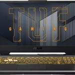 ASUS TUF Gaming A15 FA506NCG Laptop, 15.6" FHD IPS 144Hz Display, AMD Ryzen 7 7445HS, 16GB RAM, 512GB SSD, GeForce RTX 3050 4GB GPU, English-Arabic K/B, Win11, Graphics Black | 90NR0JF7-M00H60