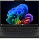 Lenovo ThinkPad T16 Gen 5 Laptop, 16" WUXGA IPS Display, Intel Core Ultra 7 355, 16GB RAM, 512GB SSD, Intel Graphics, English-Arabic Keyboard, Windows 11 Pro, Black | 21WT0021GR
