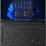 Lenovo ThinkPad E14 Gen 7 Laptop, 14" WUXGA IPS Display, Intel Core Ultra 7 255H Processor, 16GB RAM, 512GB SSD, Intel Arc 140T GPU, English-Arabic Backlit Keyboard, No OS, Black | 21SX0066GR