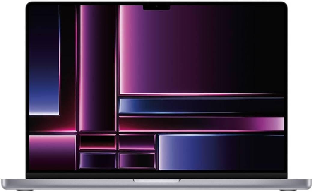 Apple Macbook Pro 14.2" Liquid Retina XDR Laptop, M2 Pro Chip, 12 Core CPU, 19Core GPU, 16GB RAM, 1TB SSD, Backlit Magic English Keyboard, With Touch ID, mac OS Ventura, Space Gray | MPHF3ZP/A