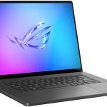 ASUS ROG Zephyrus G16 GU605 Gaming Laptop, 16" 2.5K OLED 240Hz Display, Intel Core Ultra 9 285H, 16GB RAM, 1TB SSD, GeForce RTX 5070 8GB, English (US) K/B, Win11, Eclipse Gray | 90NR0MM1-M00010