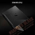 ASUS TUF Gaming A15 Laptop With 15.6-Inch Display, AMD Ryzen 7-7435HS, 8GB RAM, 512GB SSD, NVIDIA GeForce RTX 2050 - 4GB Graphics Card, Windows 11 Home English/Arabic, Black | FA506NFR-HN004W