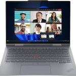 Lenovo ThinkPad X1 2-in-1 Gen 9 Laptop, 14" WUXGA IPS Touch Display, Intel Core Ultra 7-155U, 16GB RAM, 1TB SSD, Integrated Intel Graphics, ENG-ARB Backlit K/B, Win 11 Pro, Grey | 21KE0056GR