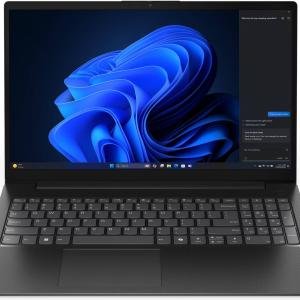 Lenovo V15 G5 IRL Laptop, 15.6" FHD TN Display, Intel Core i5-13420H Processor, 8GB RAM, 512GB SSD, Intel UHD Graphics, English UK Keyboard, No OS, Business Black | 83GW006XGP