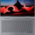 Lenovo ThinkPad X1 2-in-1 Gen 9 Laptop, 14" WUXGA IPS Touch Display, Intel Core Ultra 7-155U, 16GB RAM, 1TB SSD, Integrated Intel Graphics, ENG-ARB Backlit K/B, Win 11 Pro, Grey | 21KE0056GR