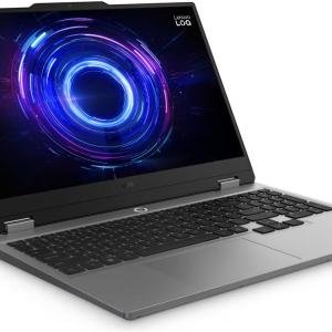 Lenovo LOQ 15IRX10 Gaming Laptop, 15.6" FHD IPS G-SYNC Display, Intel Core i7-13650HX, 16GB RAM, 512GB SSD, GeForce RTX 5050 8GB GPU, White Backlit ENG Keyboard, Windows 11, Luna Grey | 83JE00KCCC