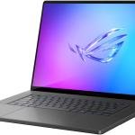 ASUS ROG Zephyrus G16 GU605 Gaming Laptop, 16" 2.5K OLED 240Hz Display, Intel Core Ultra 9 285H, 64GB RAM, 2TB SSD, GeForce RTX 5090 24GB, English-Arabic KB, Win11, Eclipse Gray | 90NR0M65-M005F0