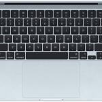 Apple MacBook Air Laptop, 13.6" Liquid Retina Display, M4 Chip with 10-Core CPU, 10-Core GPU, 16-Core Neural Engine, 32GB RAM, 2TB SSD, English K/B, MacOS, Sky Blue | Z1H80015F