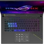 ASUS G614PM-G161W ROG Strix G16 Gaming Laptop, 16" WQXGA 240Hz Display, AMD Ryzen 9 8940HX, 16GB RAM, 1TB SSD, NVIDIA RTX 5060 8GB GPU, English-Arabic Keyboard, Win 11, Eclipse Gray | 90NR0KW7-M00450