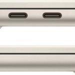 Apple MacBook Air Laptop, 13.6" Liquid Retina Display, M4 Chip with 10-Core CPU, 10-Core GPU, 16-Core Neural Engine, 24GB RAM, 1TB SSD, English Backlit Magic Keyboard, MacOS, Starlight | Z1CW000R0