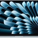 Apple MacBook Air Laptop, 15.3" Liquid Retina Display, M5 Chip, 10-Core CPU, 10-Core GPU, 16 Core Neural Engine, 16GB RAM, 512GB SSD, MacOS, English Keyboard, Sky Blue | MDVQ4