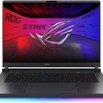 ASUS ROG Strix G16 G615JPR Gaming Laptop, 16" WQXGA IPS 240Hz Display, Intel Core i9-14900HX, 32GB RAM, 1TB SSD, GeForce RTX 5070 8GB Graphics, English-Arabic KB, Win11, Eclipse Gray | G615JPR-G91621W