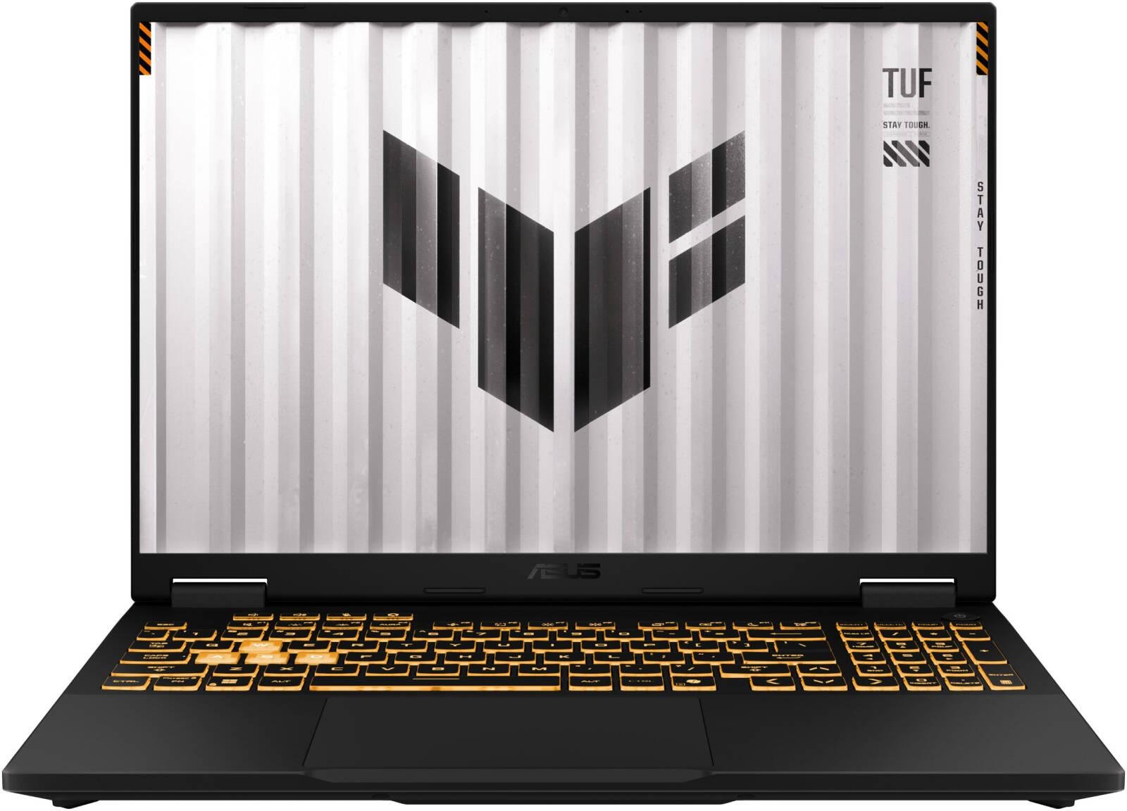ASUS TUF Gaming F16 FX608JPR Laptop, 16" WQXGA IPS 165Hz Display, Intel Core i7-14650HX, 32GB RAM, 1TB SSD, GeForce RTX 5070 8GB GPU, English-Arabic Keyboard, Win11Home, Black | FX608JPR-71621W