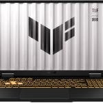 ASUS TUF Gaming F16 FX608JPR Laptop, 16" WQXGA IPS 165Hz Display, Intel Core i7-14650HX, 32GB RAM, 1TB SSD, GeForce RTX 5070 8GB GPU, English-Arabic Keyboard, Win11Home, Black | FX608JPR-71621W