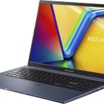 ASUS Vivobook 15 X1502VA Laptop, 15.6" FHD IPS Display, Intel Core i7-13620H, 16GB RAM, 512GB SSD, Intel UHD Graphics, English Keyboard, No OS, Quiet Blue | 90NB10T1-M01D90