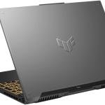 ASUS TUF Gaming F16 FX607VU Laptop, 16" WUXGA IPS 144Hz Display, Intel Core 5 210H, 8GB RAM, 512GB SSD, GeForce RTX 4050 6GB GPU, English Keyboard, Win11, Mecha Gray | 90NR0N06-M00A30
