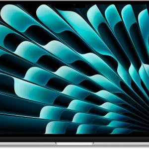 Apple MacBook Air Laptop, 15" Liquid Retina Display, M4 Chip with 10-Core CPU, 10-Core GPU, 16-Core Neural Engine, 16GB RAM, 1TB SSD, English Magic Keyboard, MacOS, Silver | Z1DC000S2