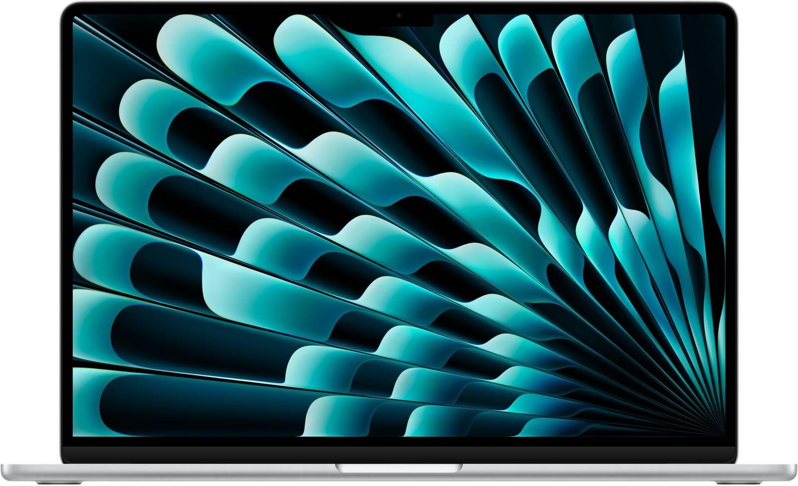 Apple MacBook Air Laptop, 15" Liquid Retina Display, M4 Chip with 10-Core CPU, 10-Core GPU, 16-Core Neural Engine, 16GB RAM, 1TB SSD, English Magic Keyboard, MacOS, Silver | Z1DC000S2
